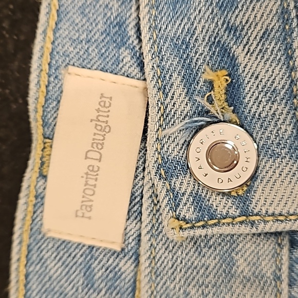 💕FAVORITE DAUGHTER💕 Otto High Rise Boyfriend Ankle Jeans Telluride Blue 27 NWT - Picture 15 of 16